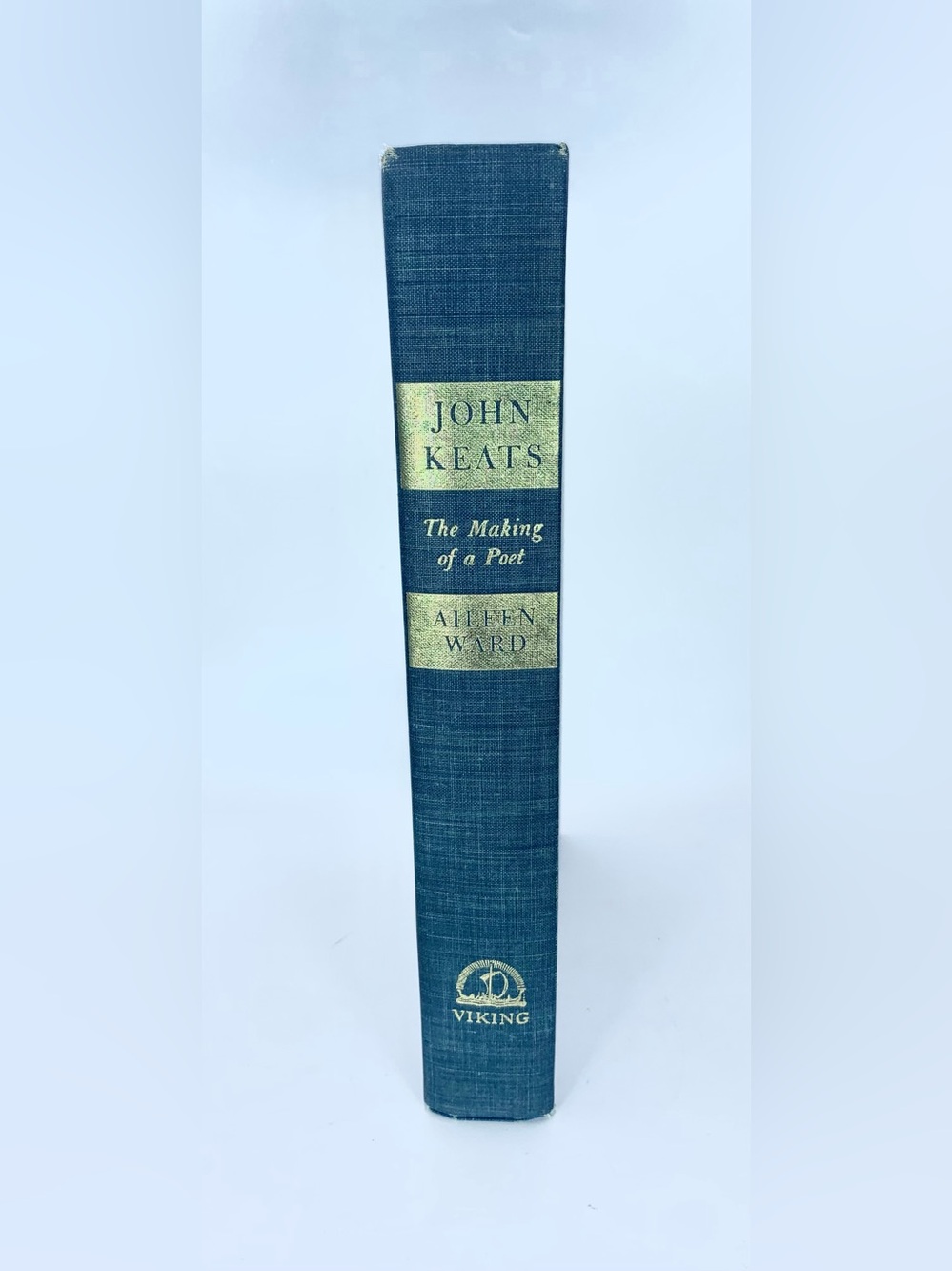 John Keats : The Making of a Poet by Aileen Ward - 1963 - 3rd Printing